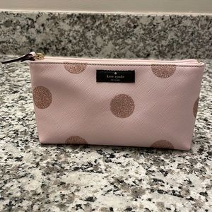 Kate Spade Pink Makeup Bag
